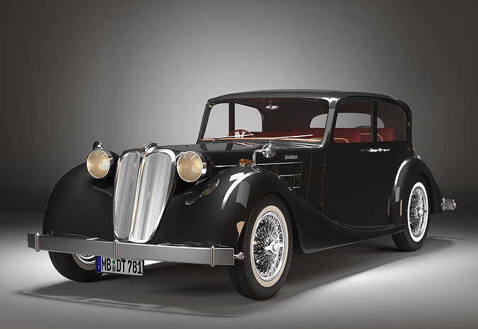  delahaye 135m 1938  3D model