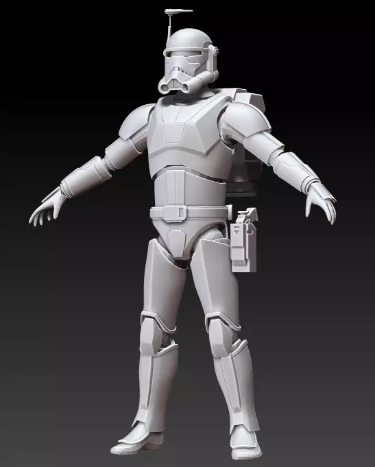 The Bad batch - Imperial Crosshair Full Size Armor 3D Files 3D print model_0
