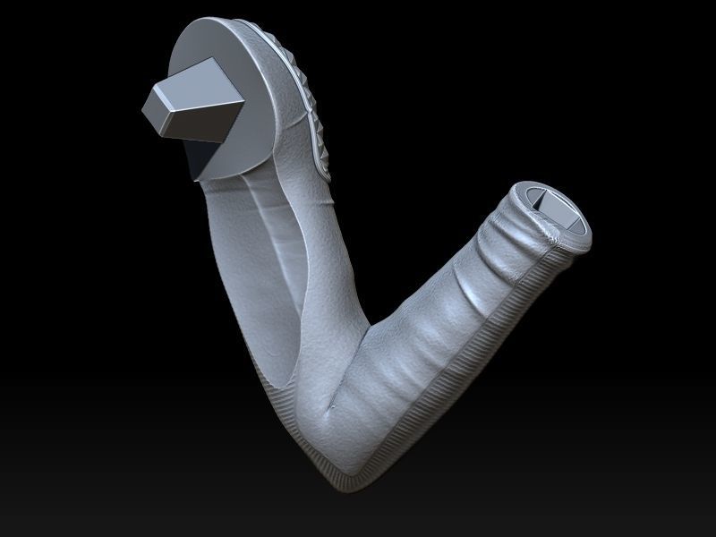 Princess Leia and R2D2 3D print model_23