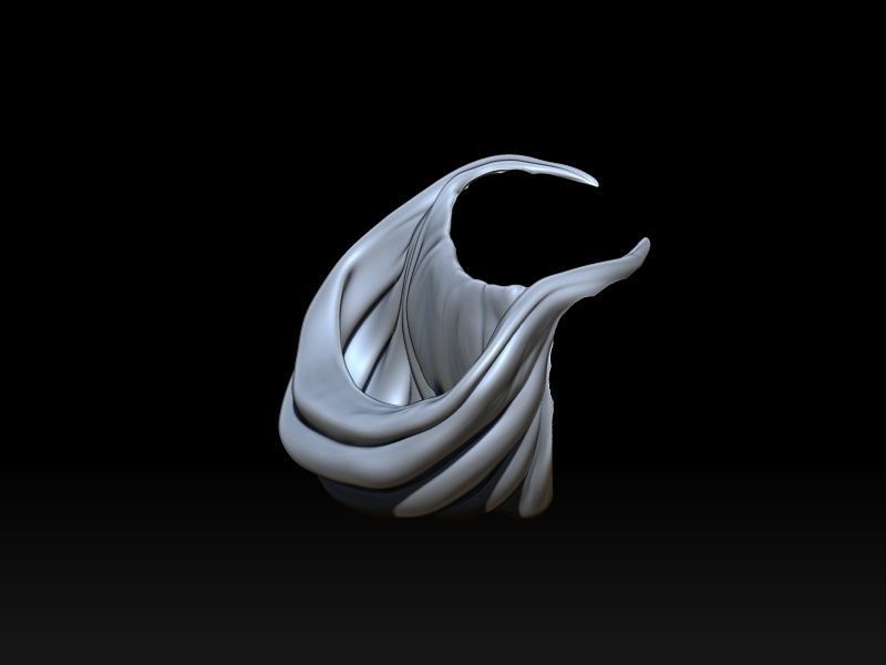 Princess Leia and R2D2 3D print model_22