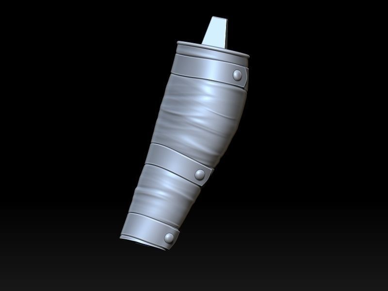 Princess Leia and R2D2 3D print model_41