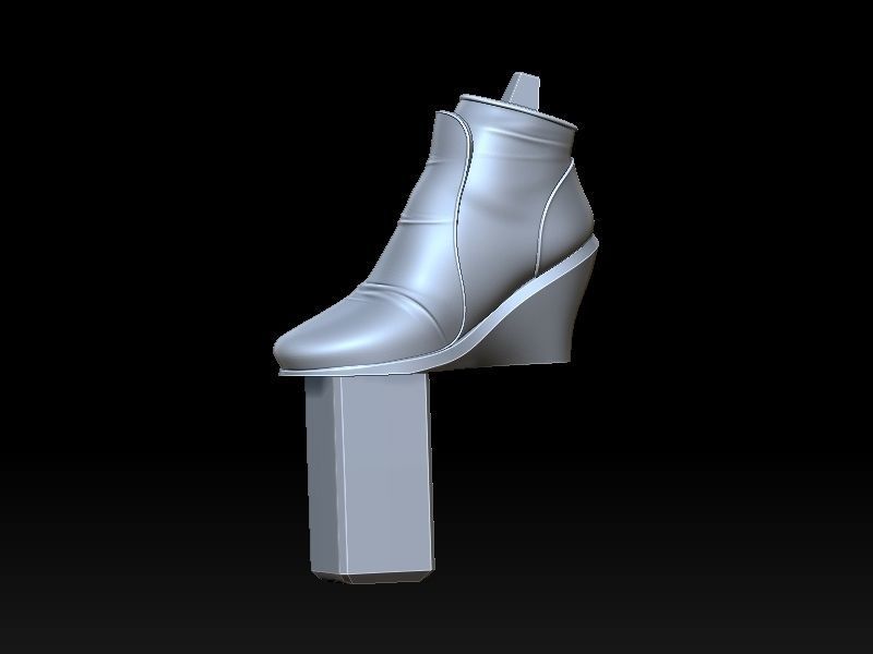 Princess Leia and R2D2 3D print model_44