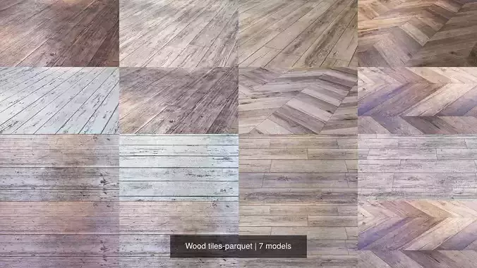 Wood tiles-parquet Texture