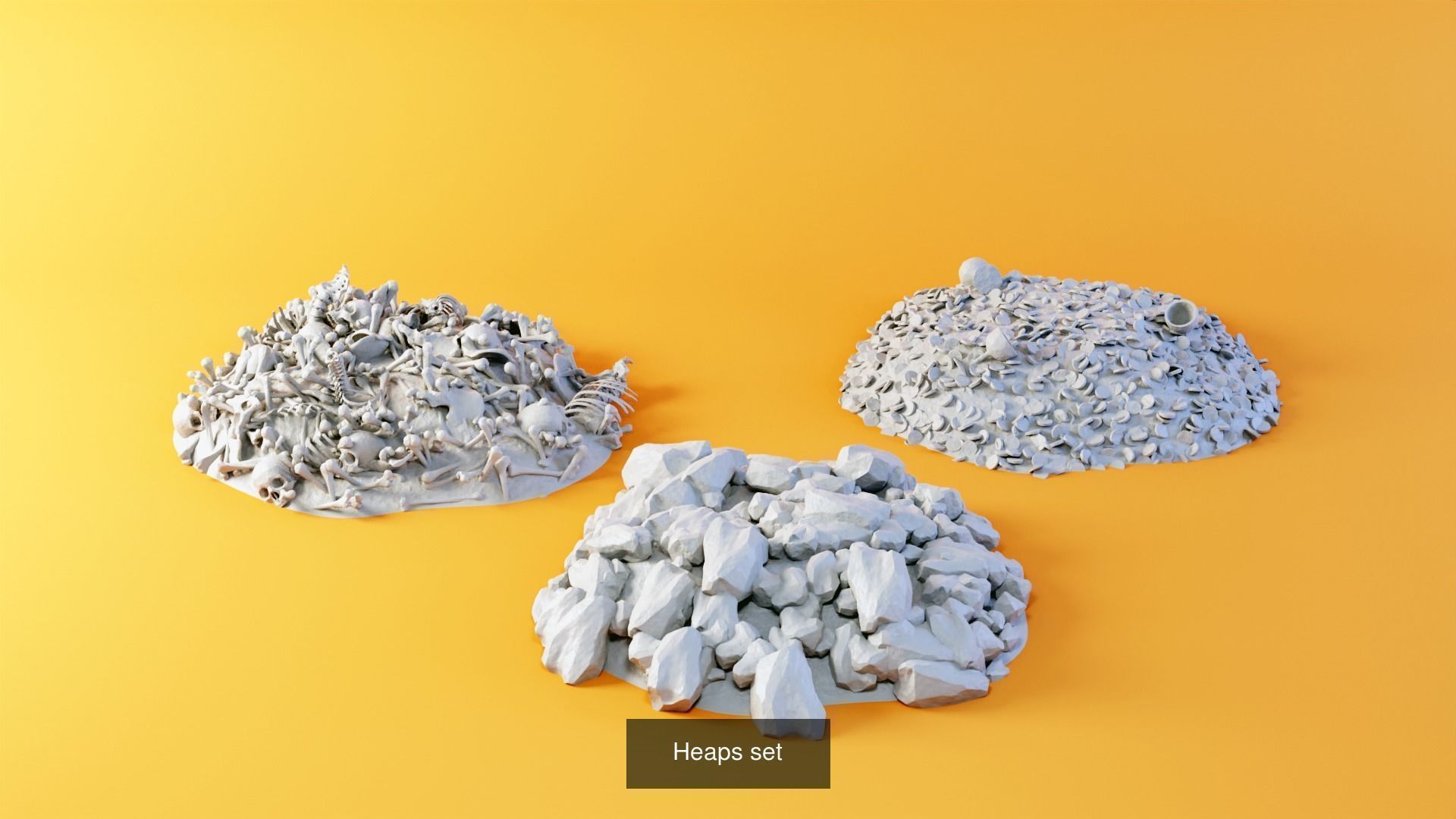 Furnitures and accessories for gaming 3D Model Collection_6