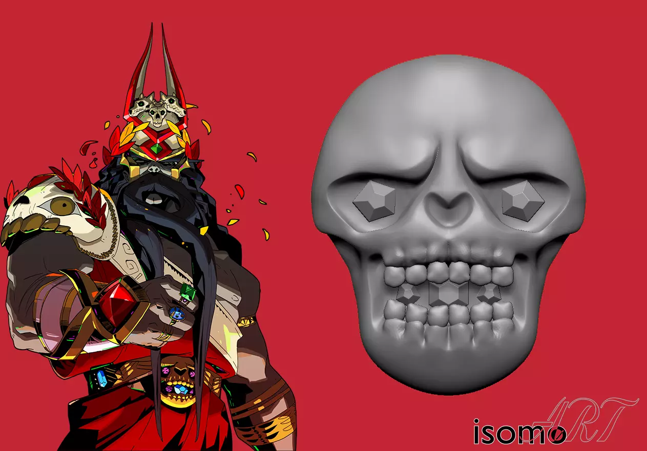 Hades Belt Buckle - Hades by Supergiant Games 3D print model_0