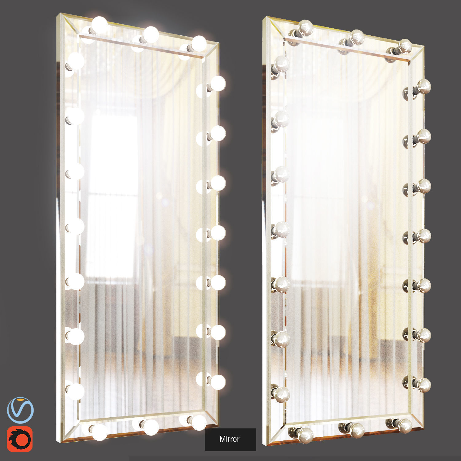 Beauty Salon Designings 3D Model Collection_23