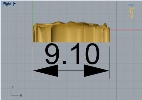 Ornament decor  422 3D print model_4