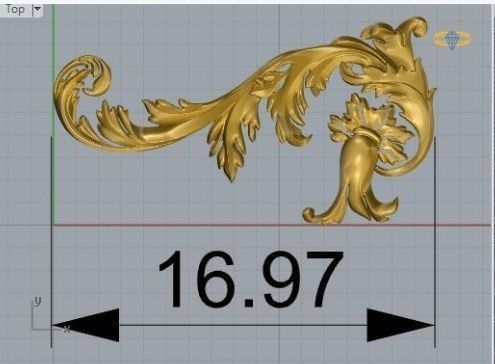 Ornament decor  422 3D print model_1