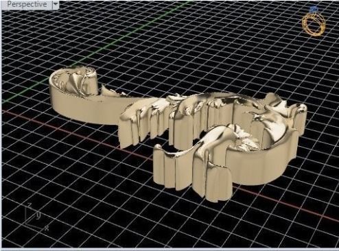 Ornament decor  422 3D print model_3