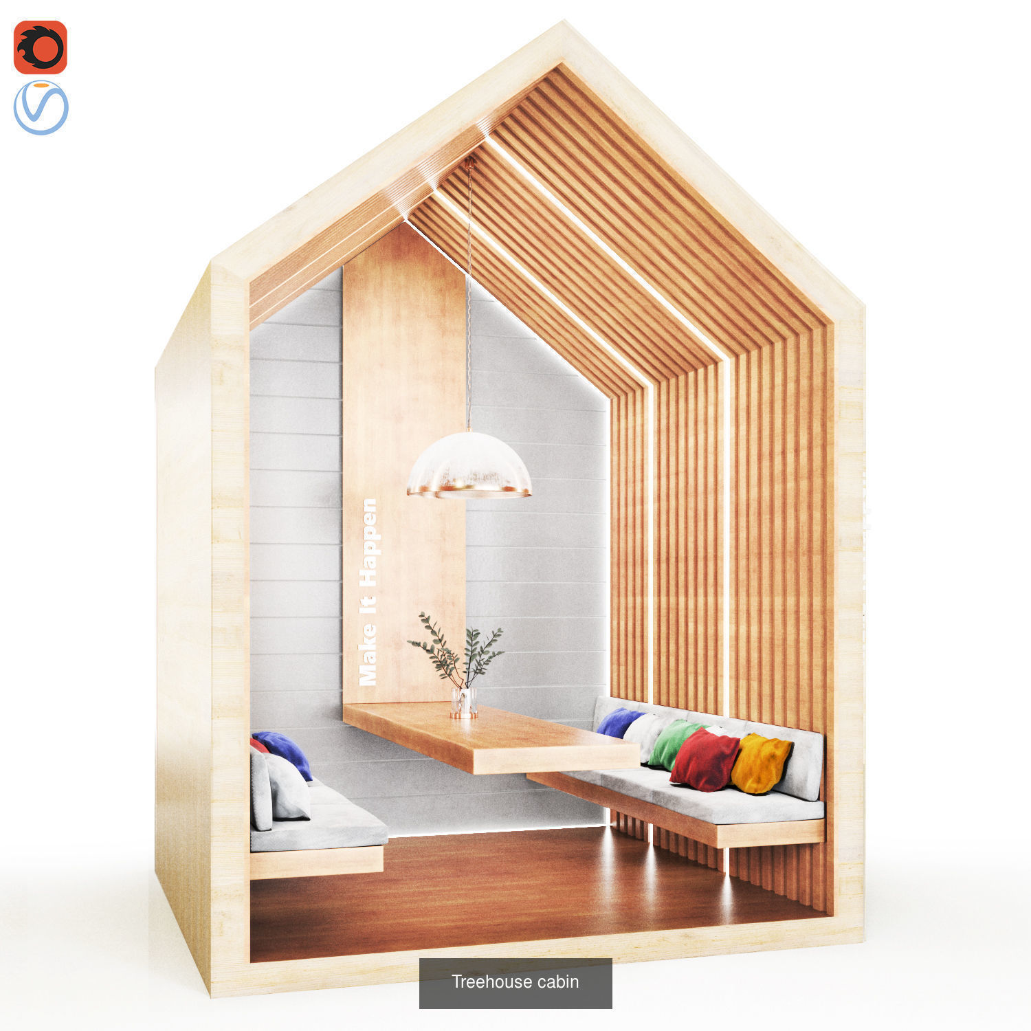 Winecellar-Cafe-Bar-Restaurant  wine rack with bottles 3D Model Collection_21