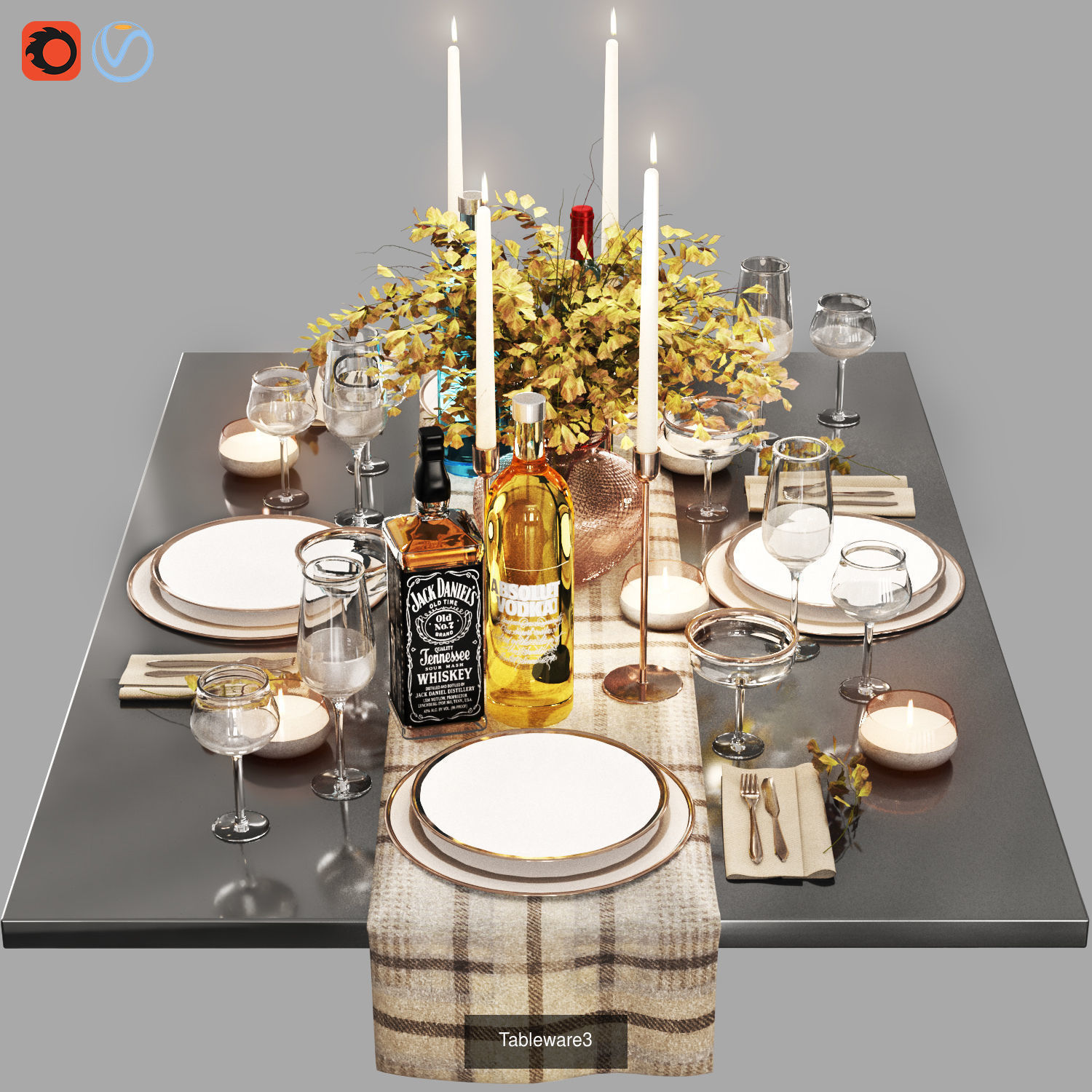 Winecellar-Cafe-Bar-Restaurant  wine rack with bottles 3D Model Collection_13