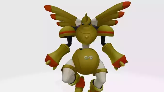 Rapidmon Gold Armor