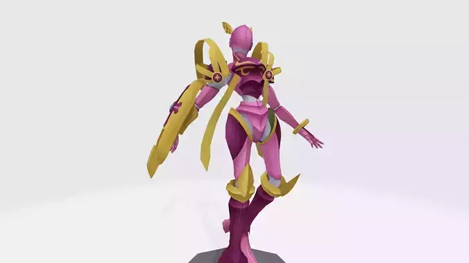 Crusadermon humanoid robot