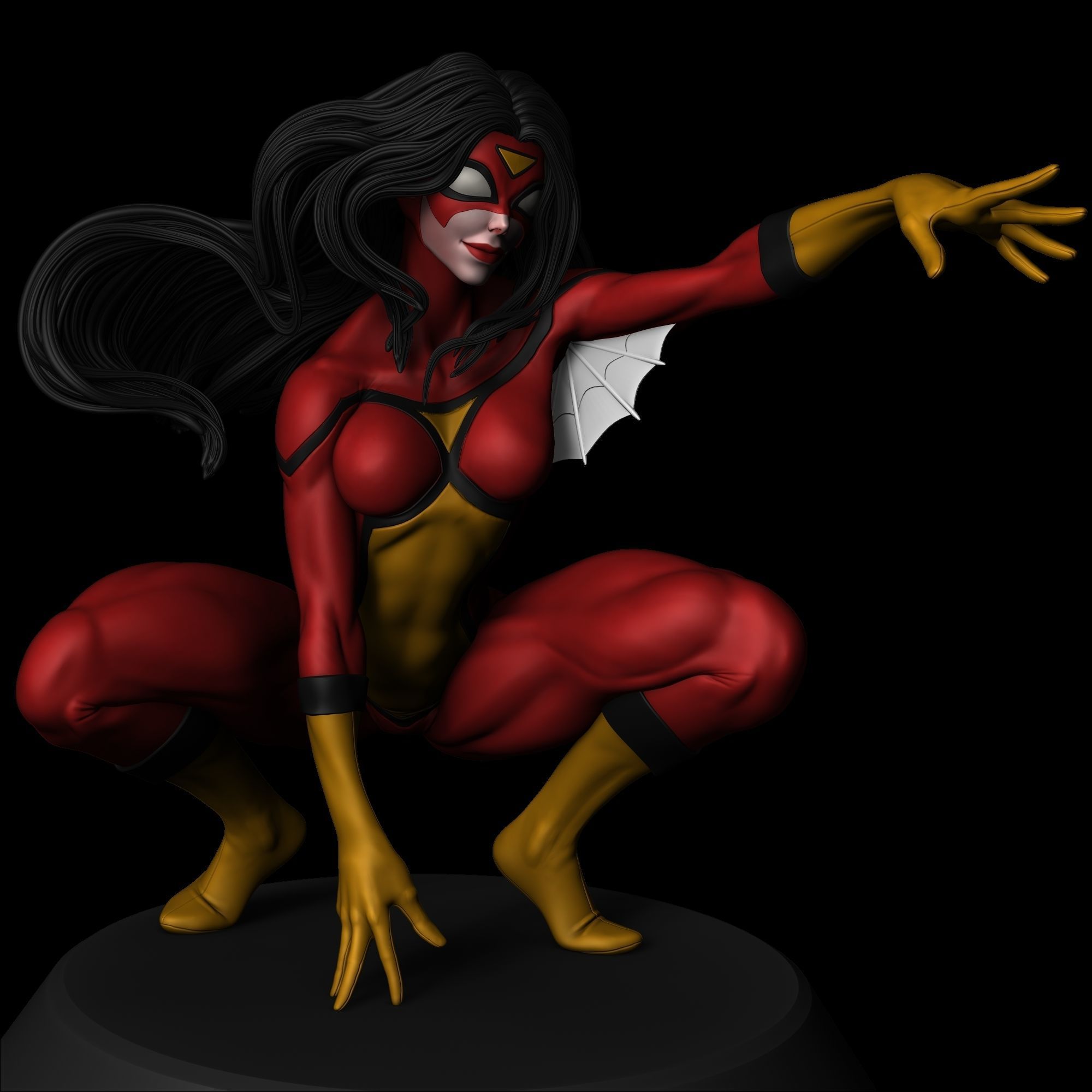 Spider Woman - Spider Man 3D print model_3