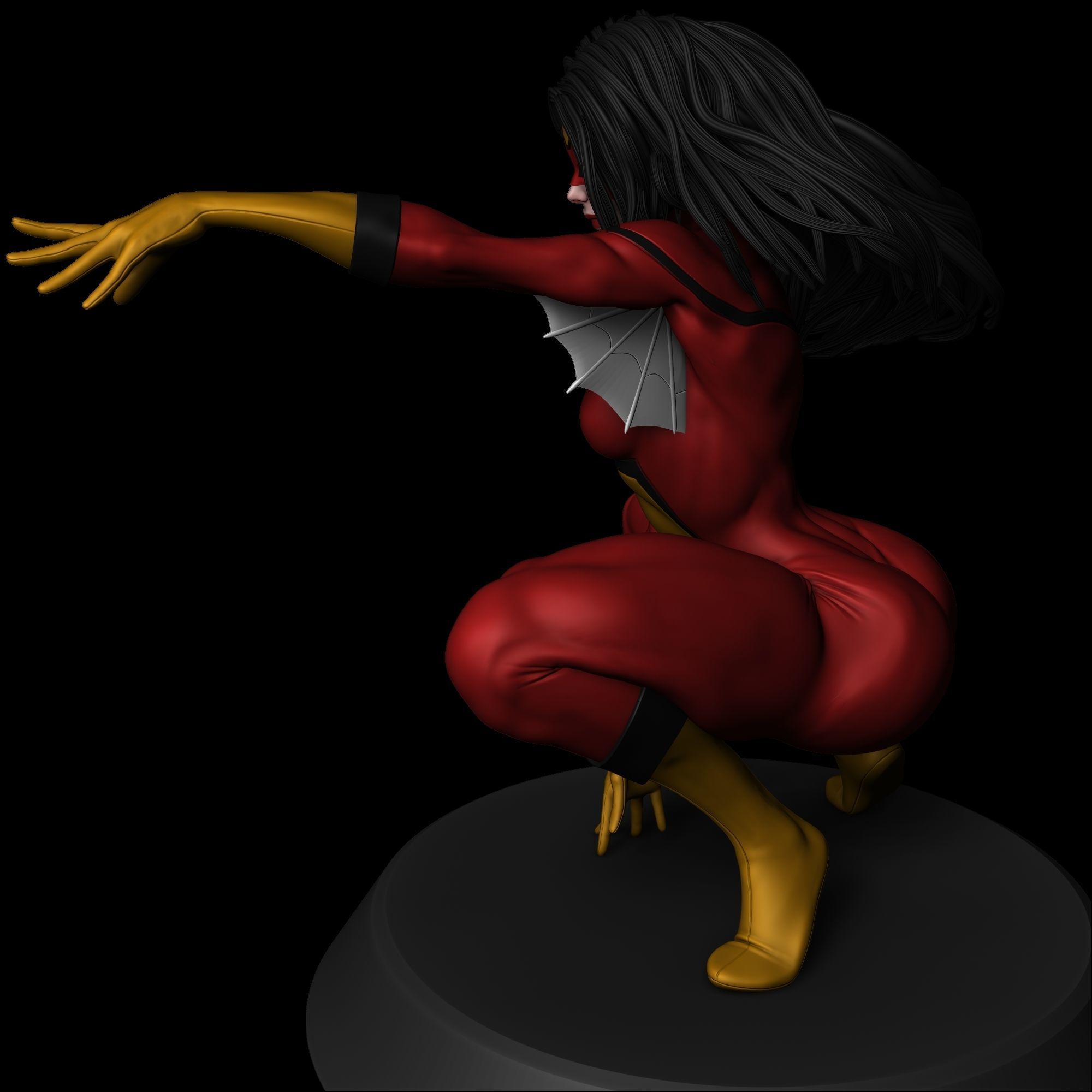 Spider Woman - Spider Man 3D print model_4