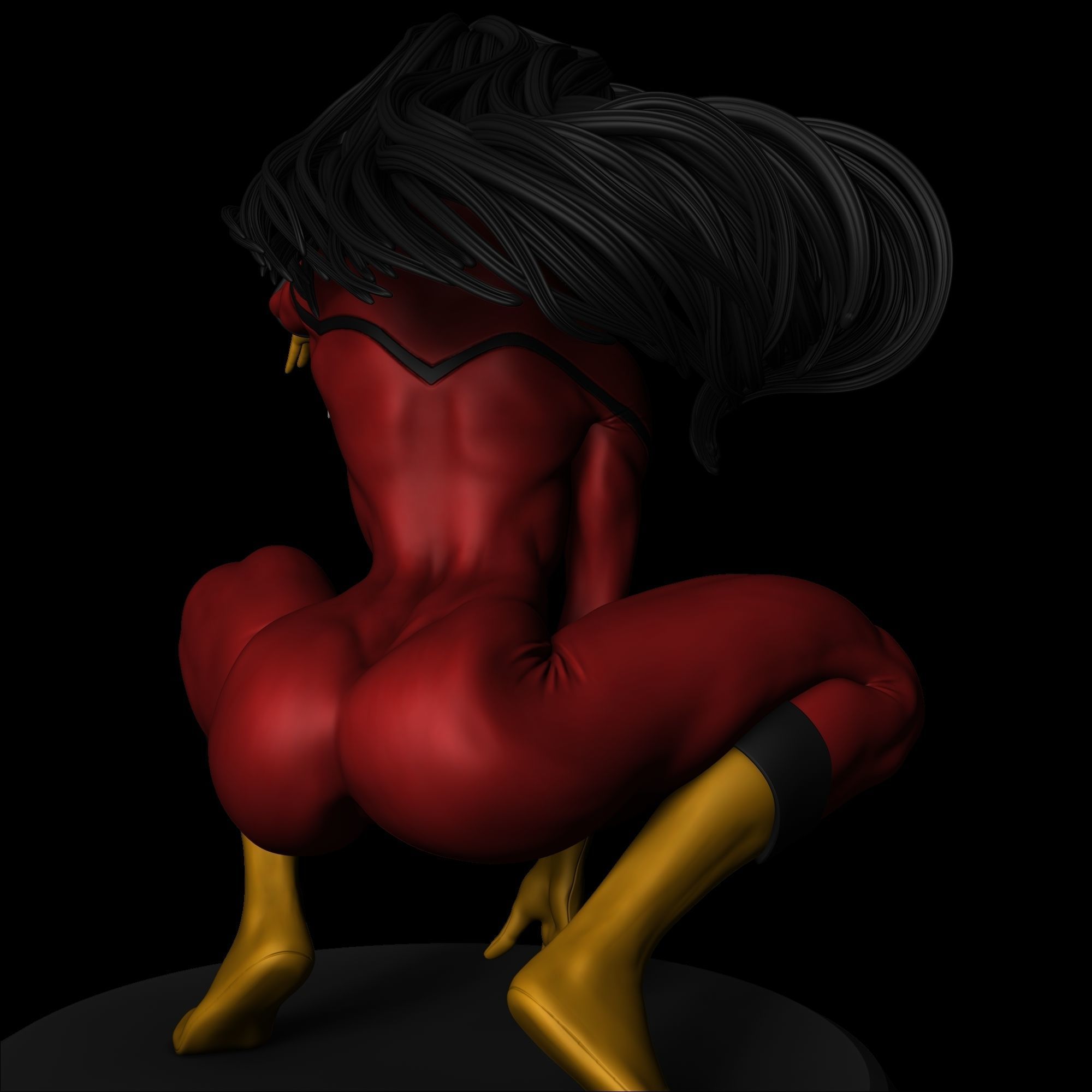 Spider Woman - Spider Man 3D print model_5