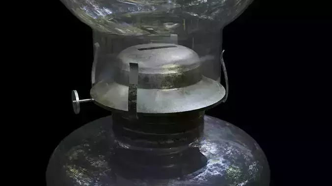 chimini lamp  Low-poly 3D model