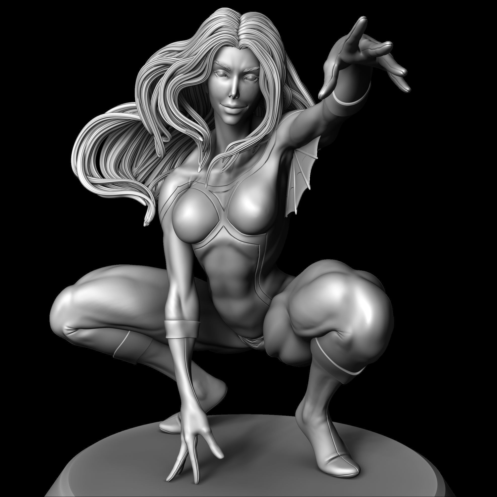 Spider Womans - Spider Man Bundle 3D Model Collection_5