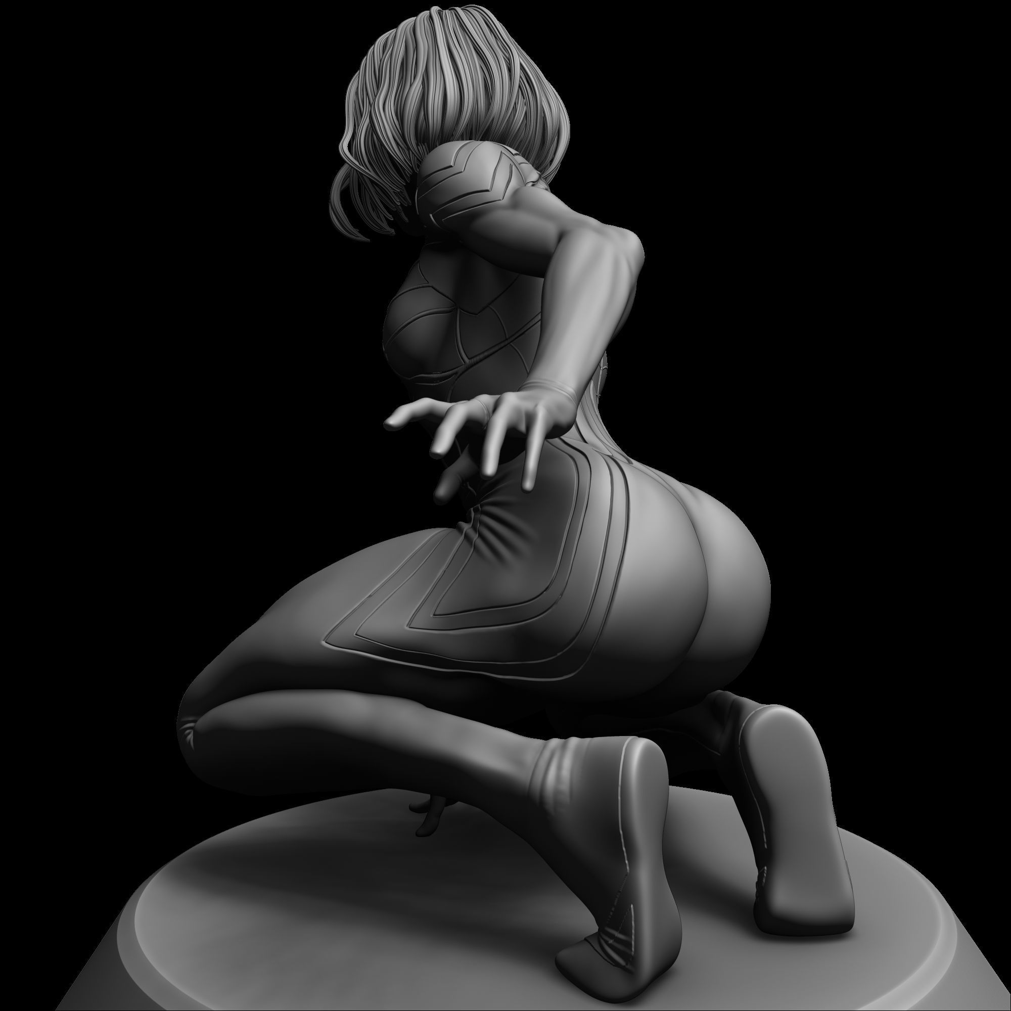 Spider Womans - Spider Man Bundle 3D Model Collection_8