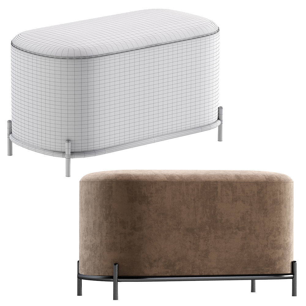 Coco Bench iModern 3D model_6