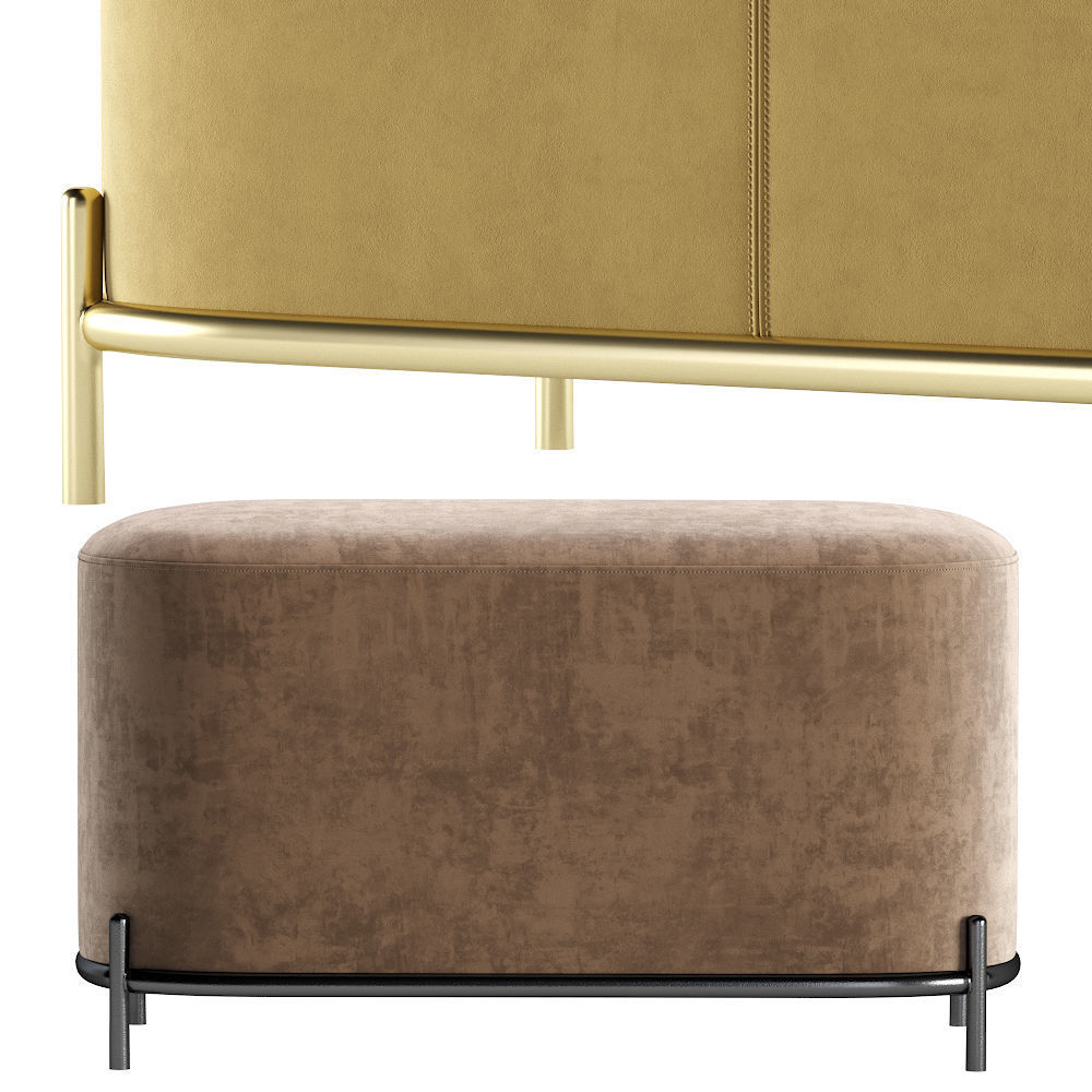 Coco Bench iModern 3D model_5