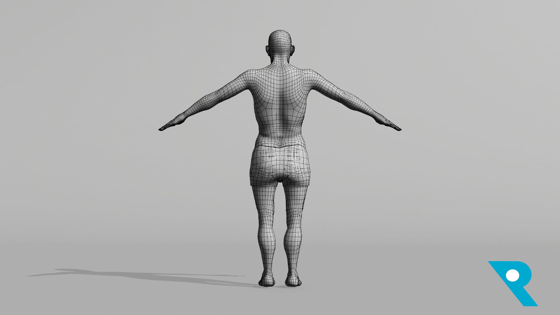 Realistic Male Character - Grandpa Mojo 3D model_2