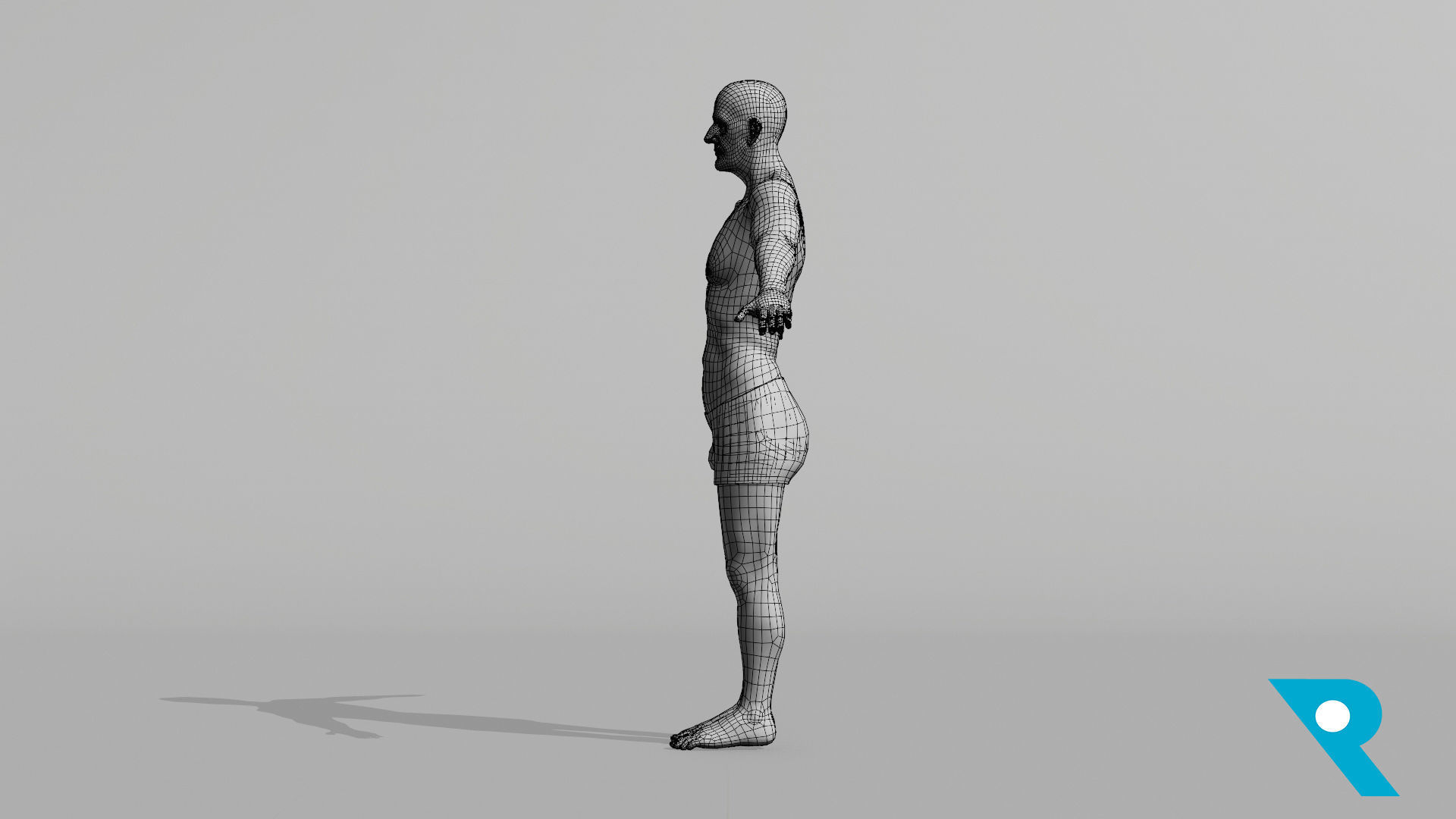 Realistic Male Character - Grandpa Mojo 3D model_4