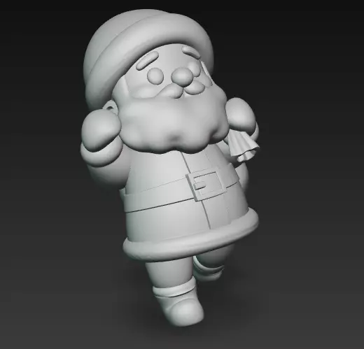 Santa 01 3D print model_1