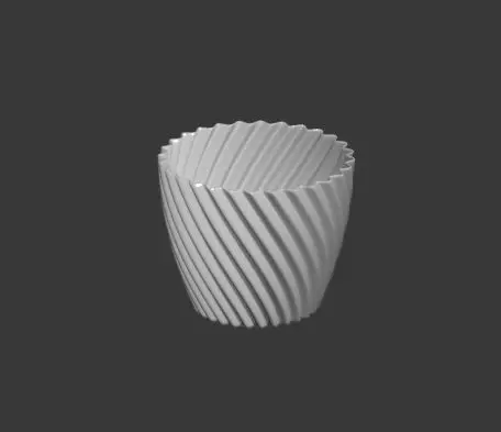 Decorative vase  Free 3D model_0
