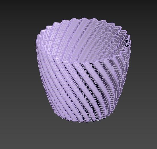 Decorative vase  Free 3D model_1