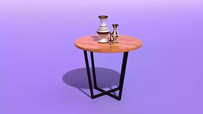 Modern table for kitchen or cafe