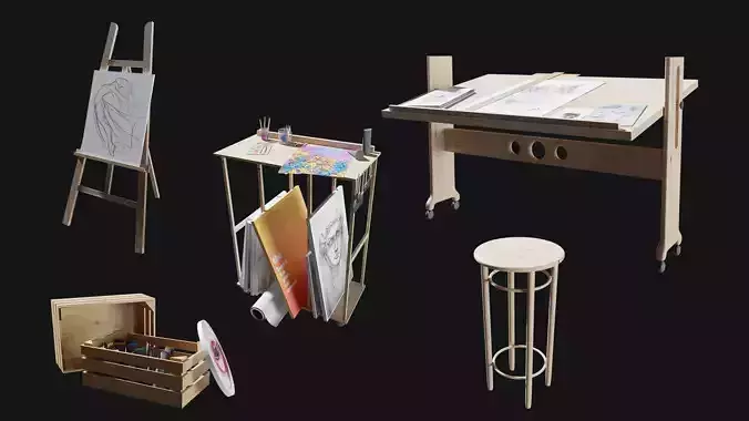 Art Studio asset pack