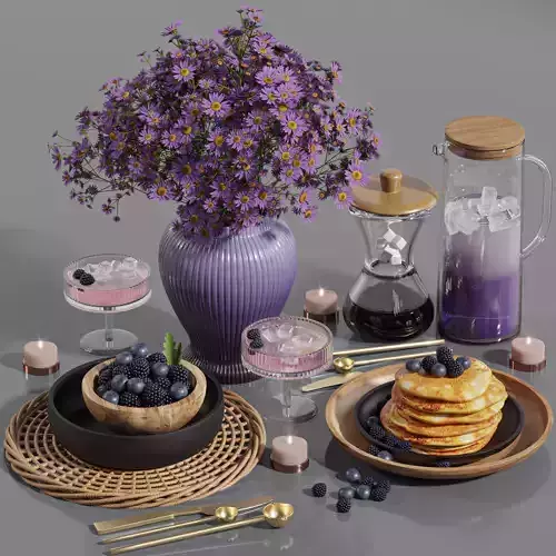 table ware003 3D model