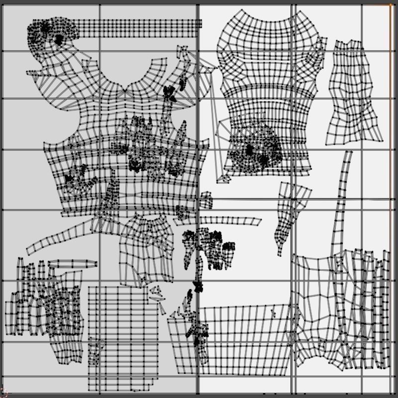 Roman Warrior Option 3D LowPolygon Modell Low-poly 3D model_8