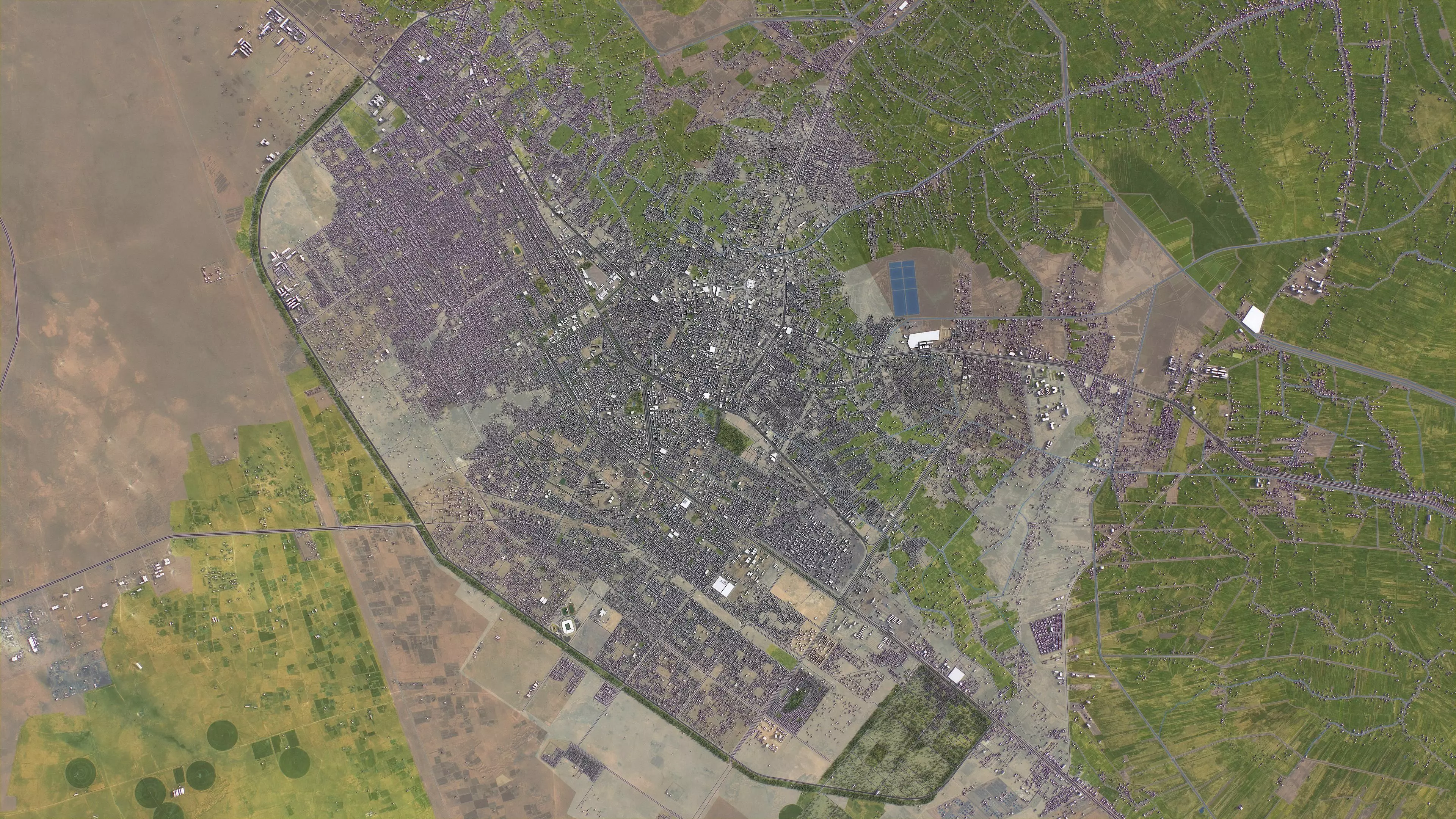 Karbala - 3D City Model Low-poly 3D model_9