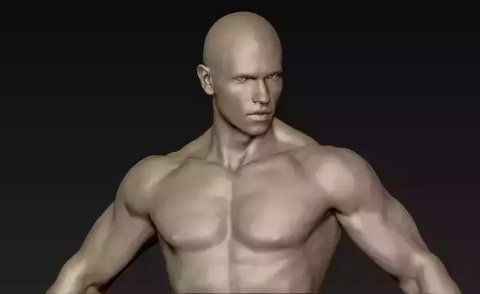 Male Full Body Sculpt Pose 14