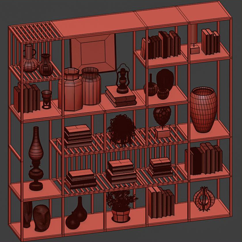 decorative set24 3D model_5