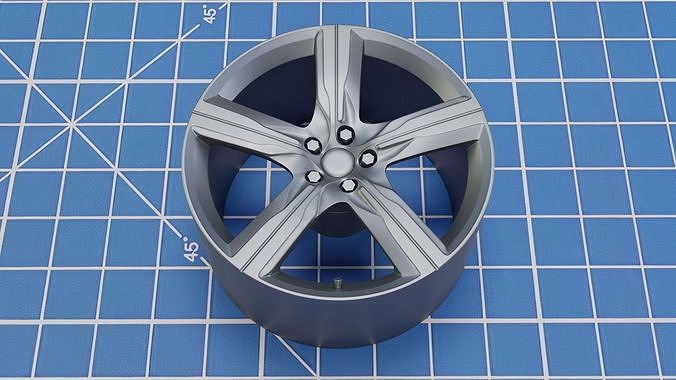  RIMS  VOLVO 3D print model