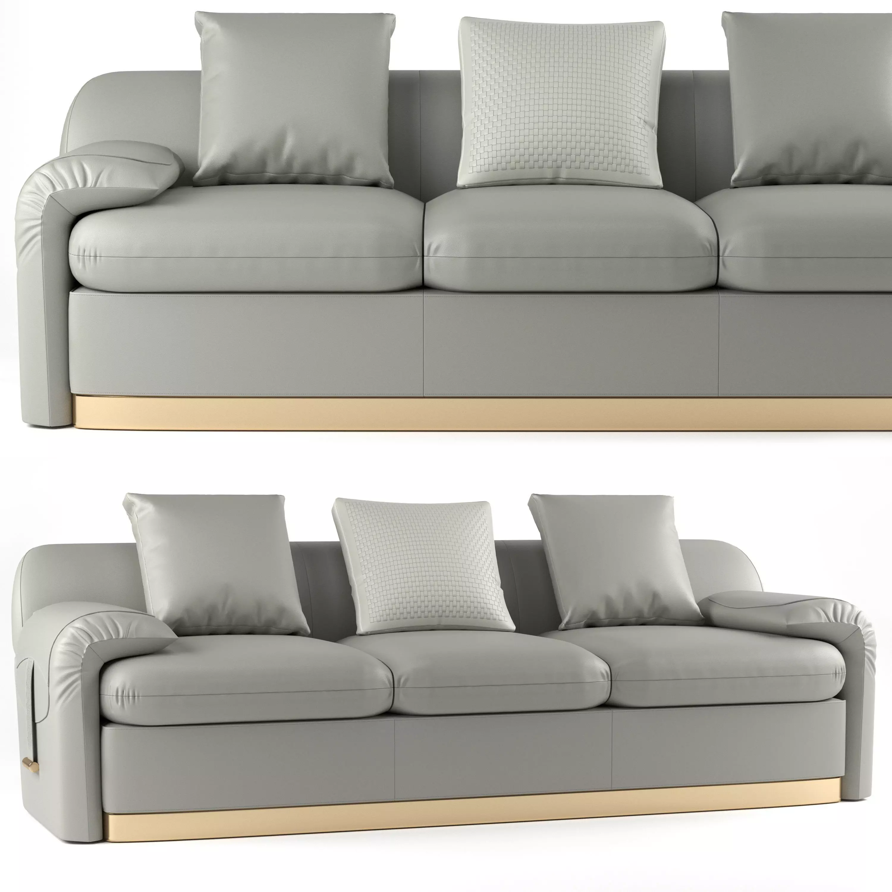 Eclipse Sofa By Turri 3D model_0