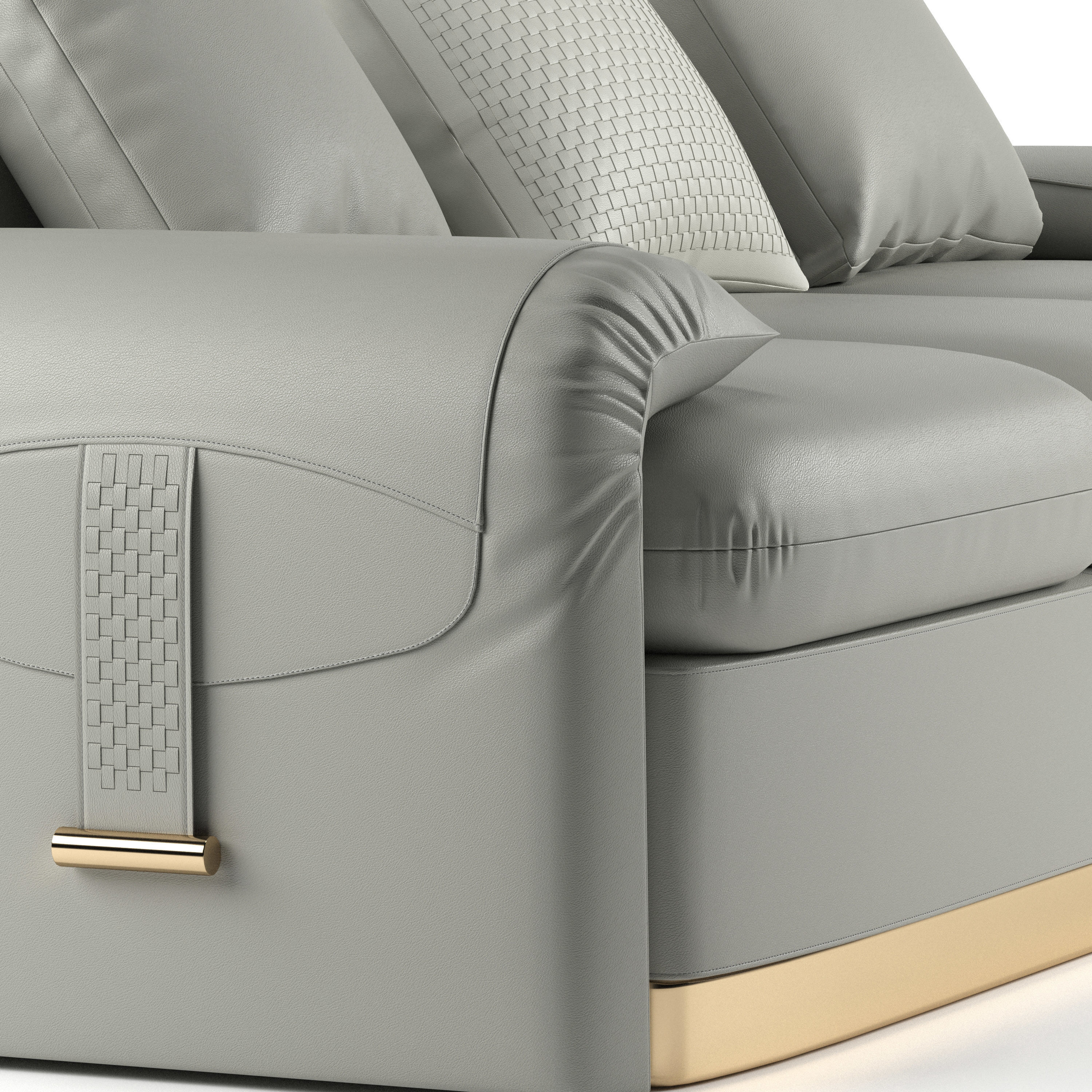 Eclipse Sofa By Turri 3D model_1