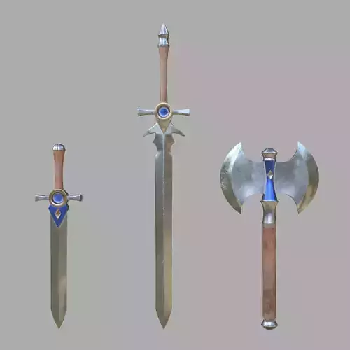 Medieval Weapon-Free Free 3D model