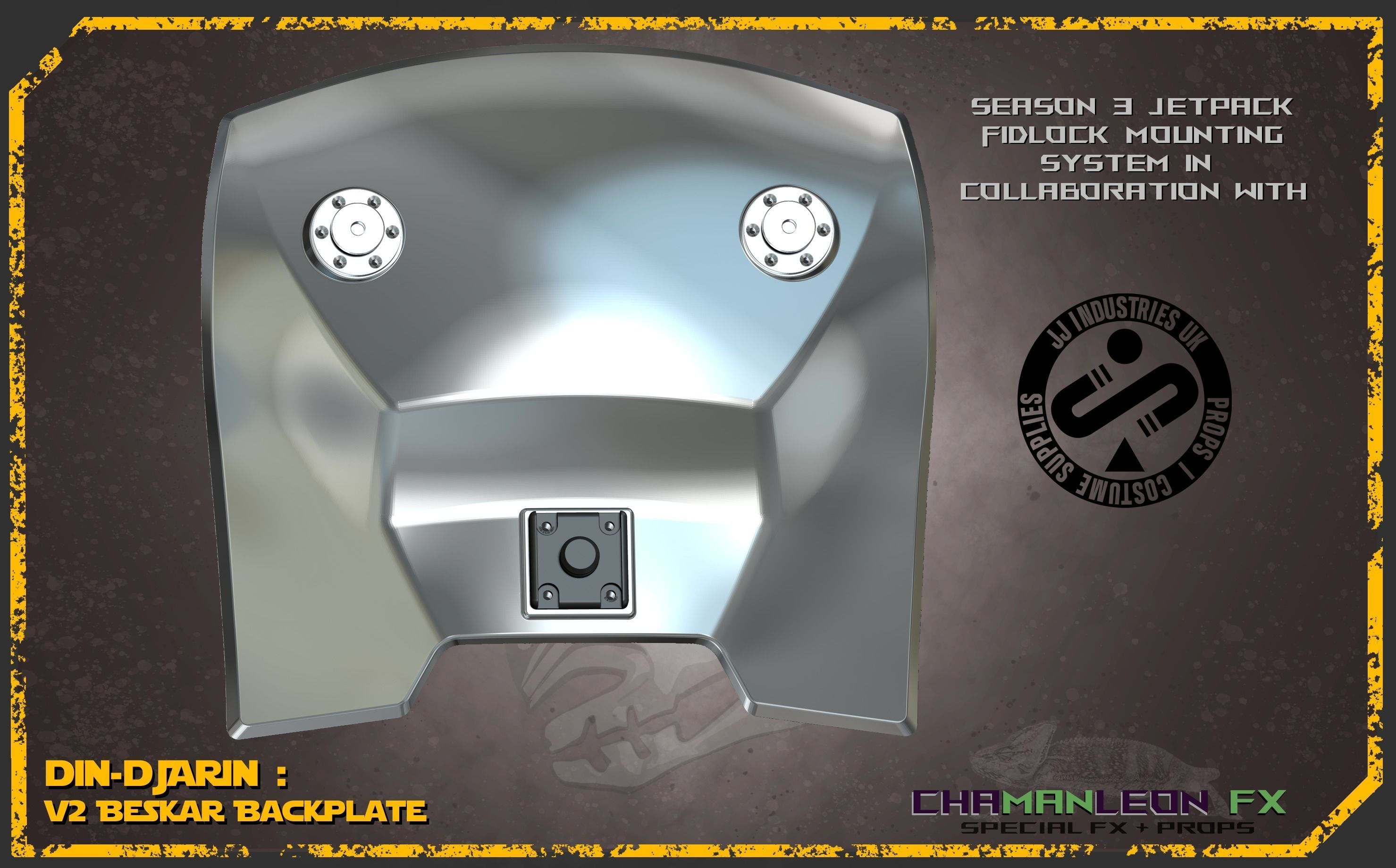 Din Djarin Mandalorian Beskar Armor Bundle Cosplay 3D print model_26