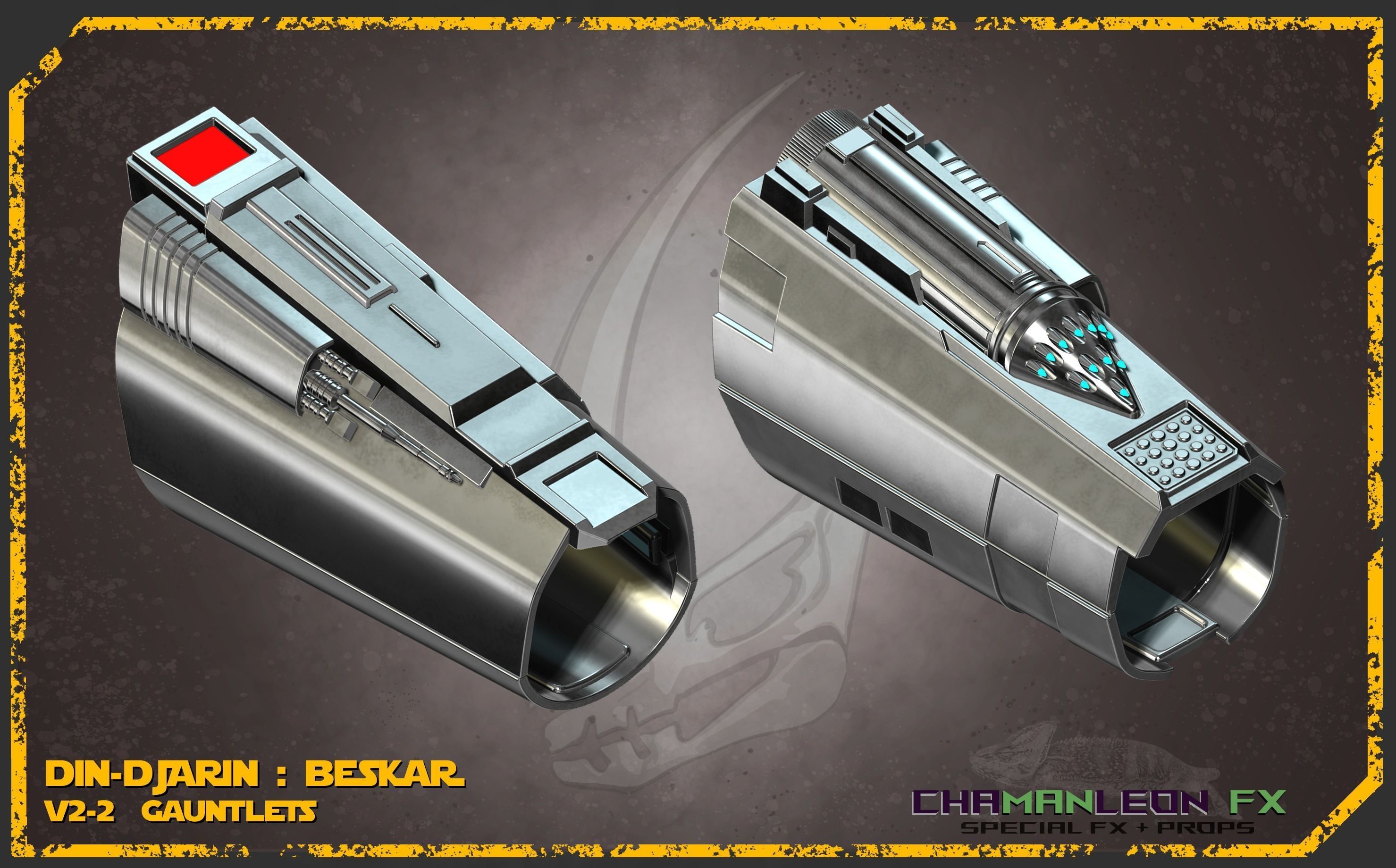 Din Djarin Mandalorian Beskar Armor Bundle Cosplay 3D print model_13