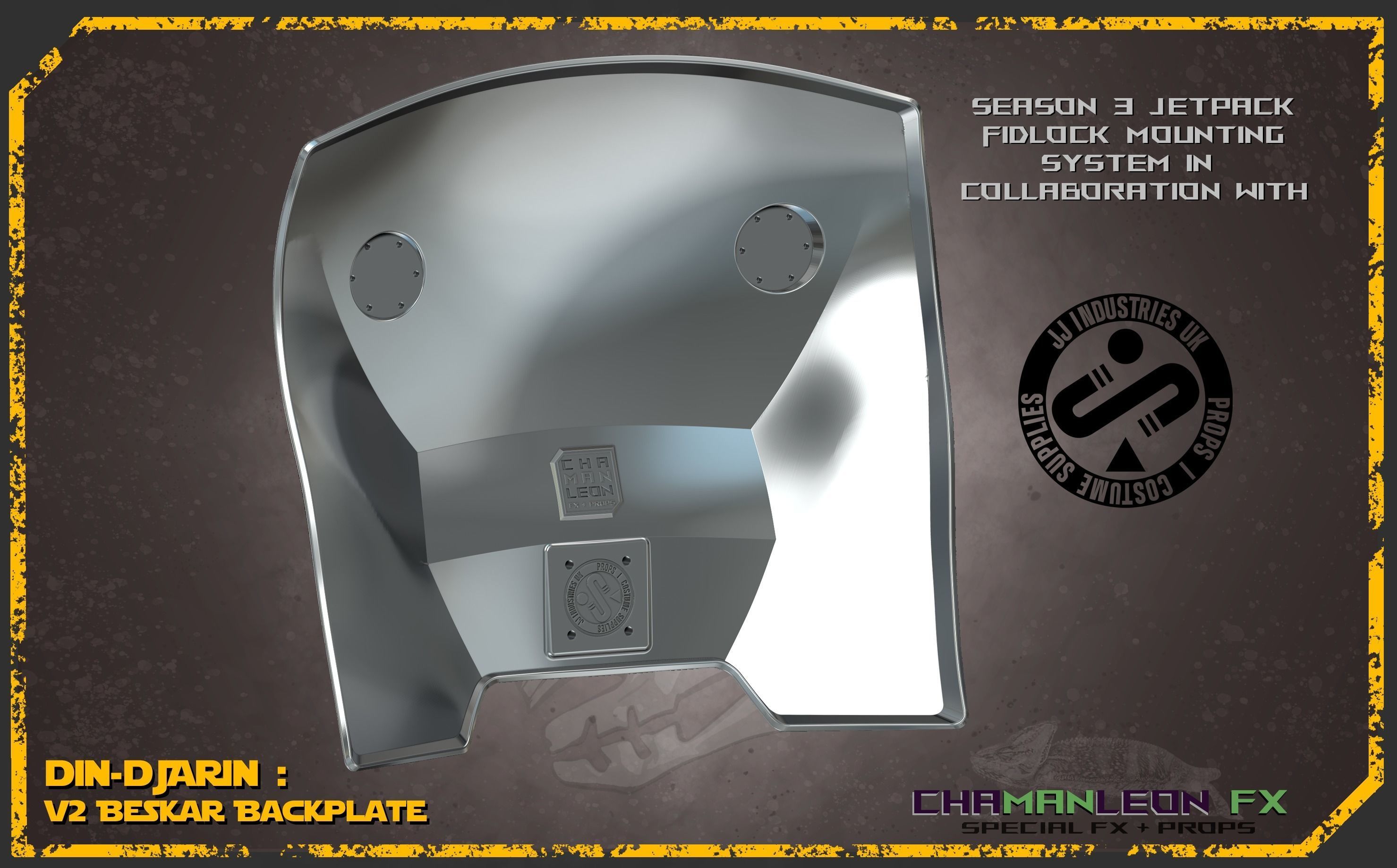 Din Djarin Mandalorian Beskar Armor Bundle Cosplay 3D print model_28