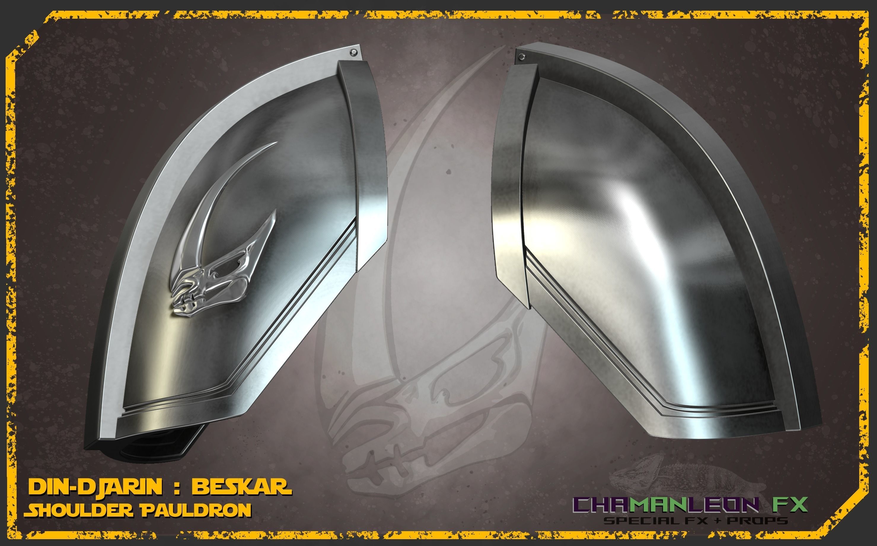 Din Djarin Mandalorian Beskar Armor Bundle Cosplay 3D print model_23