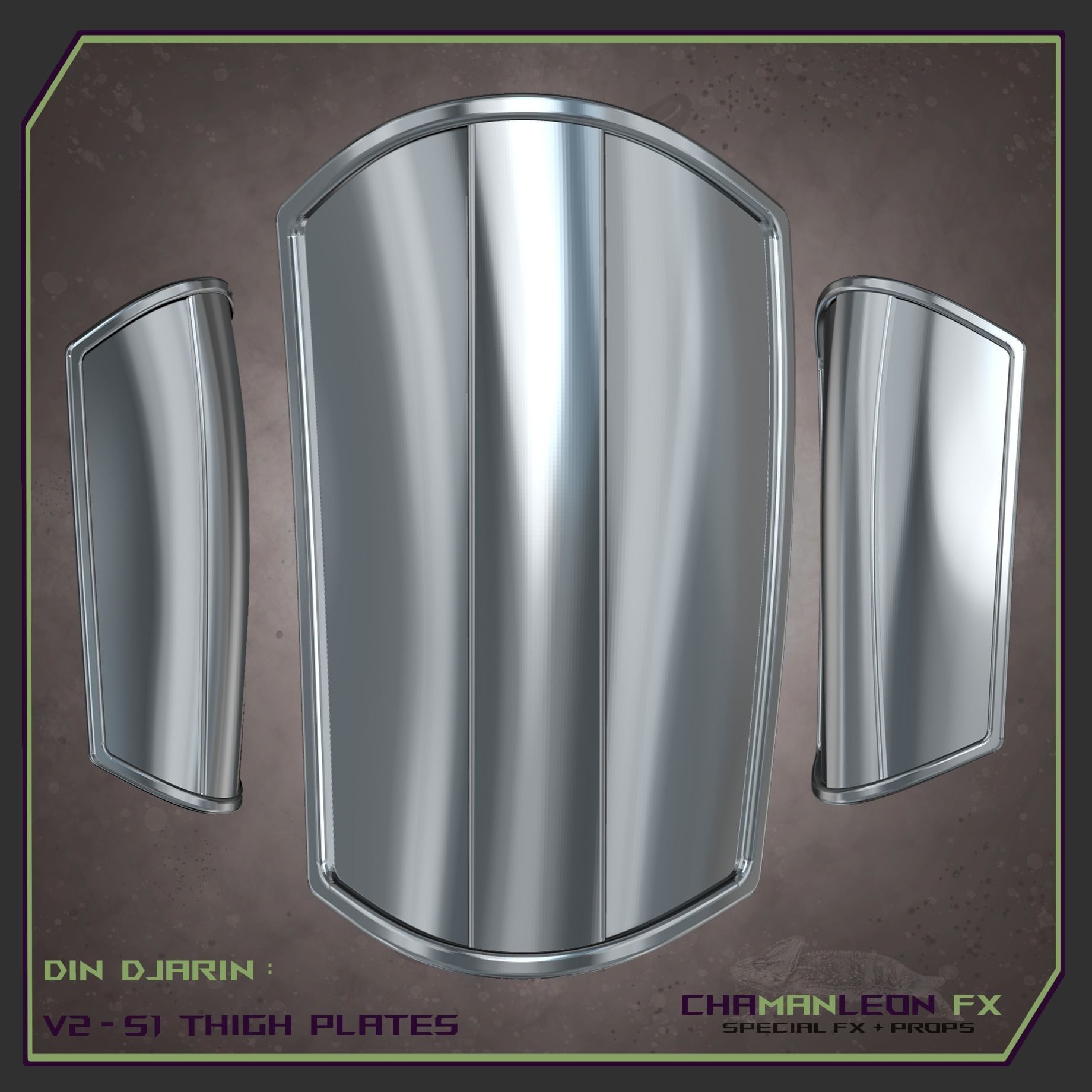 Din Djarin Mandalorian Beskar Armor Bundle Cosplay 3D print model_10