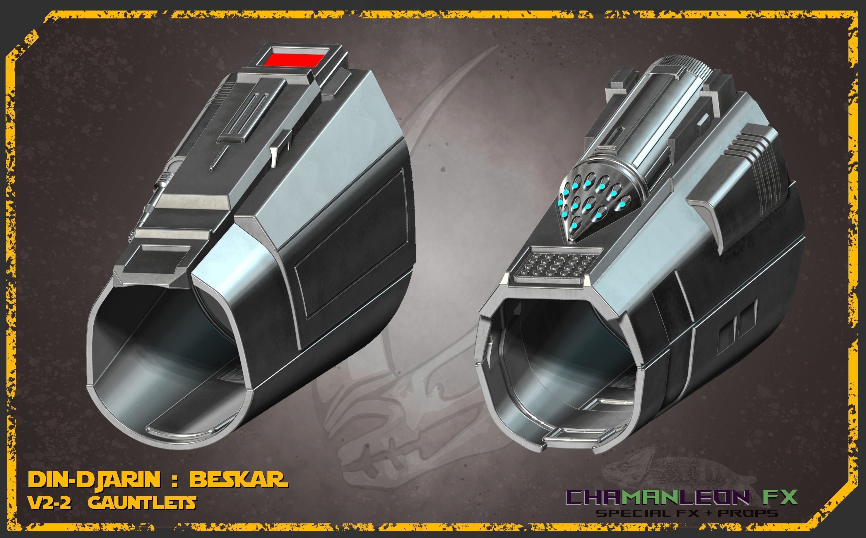 Din Djarin Mandalorian Beskar Armor Bundle Cosplay 3D print model_14