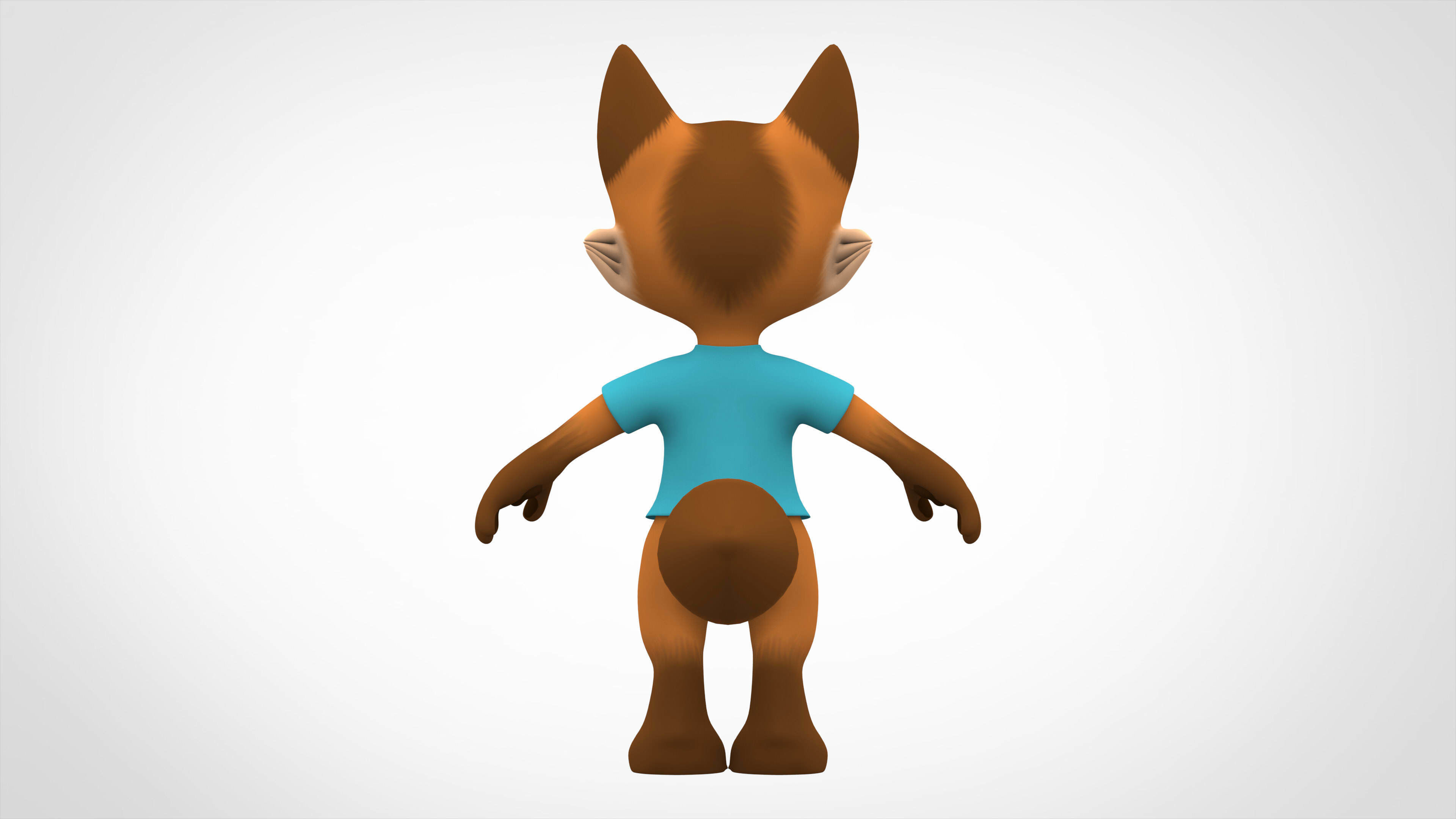 Little Fox 3D model_3