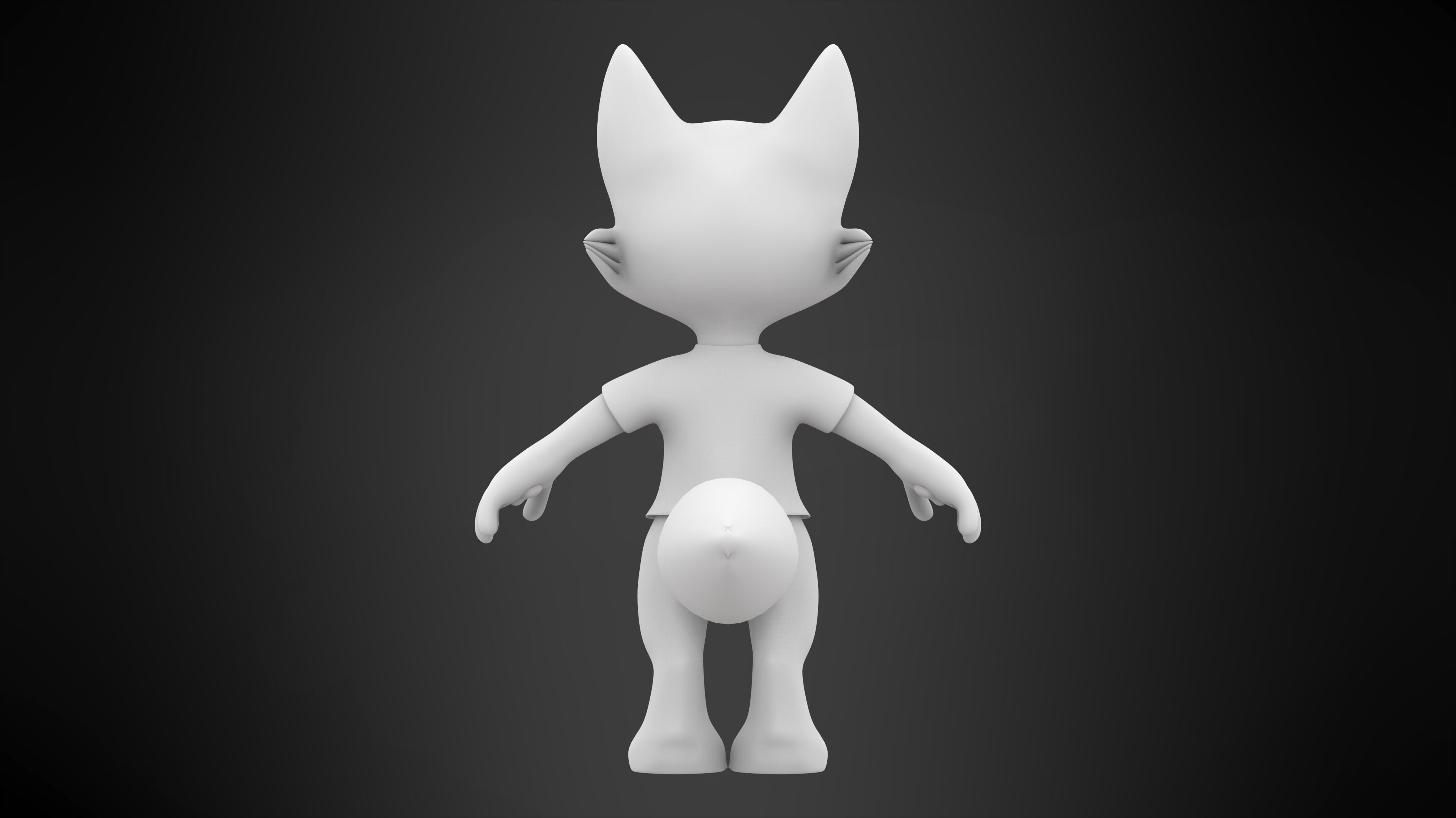 Little Fox 3D model_7