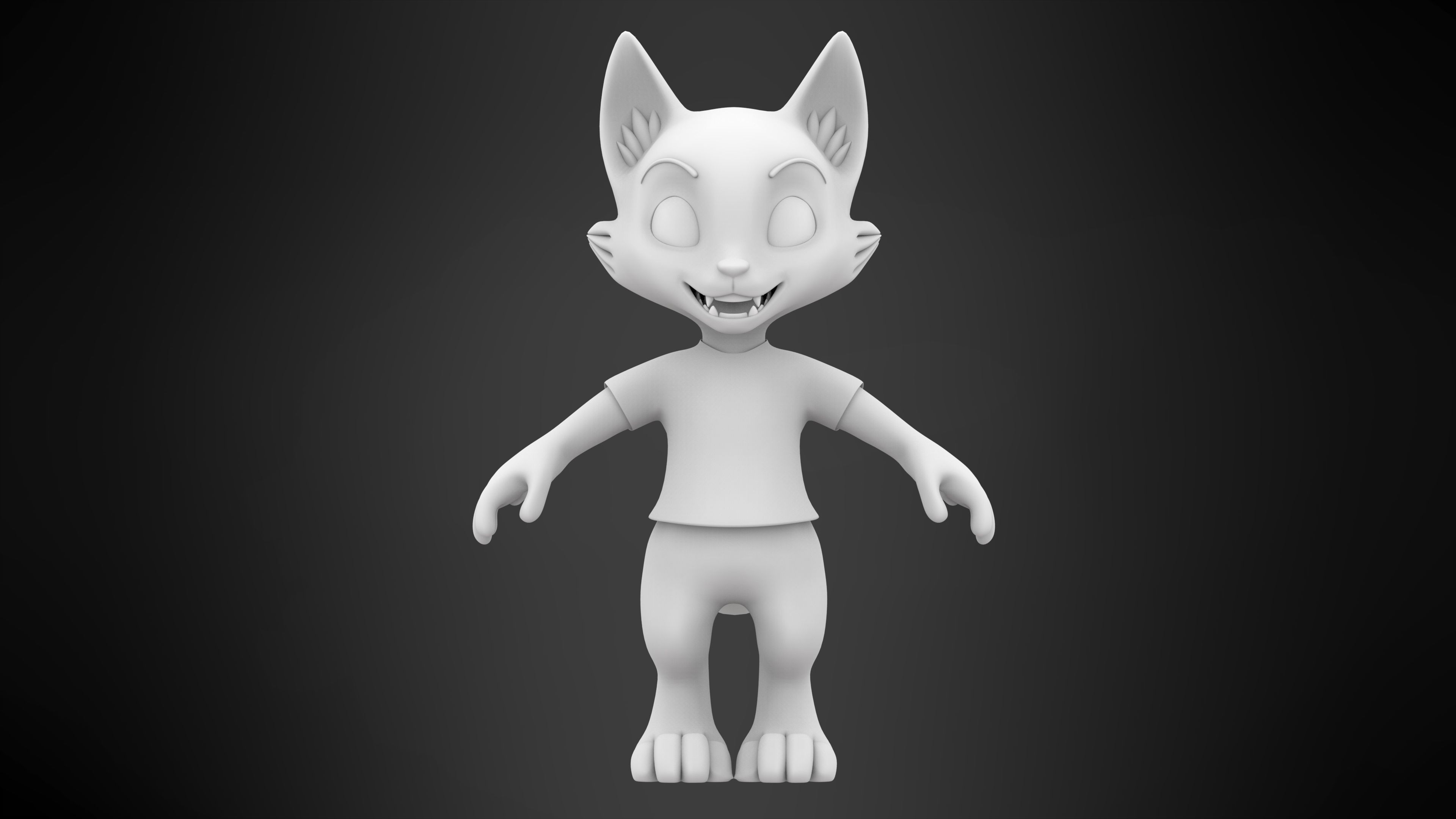 Little Fox 3D model_5